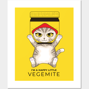 Vegemite Cat Posters and Art